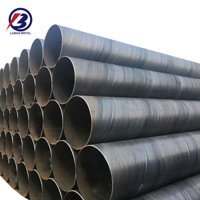 Pipe en acier soudé SSAW de 5 mm à 30 mm d'épaisseur pour le transport de fluides à basse pression de pétrole et de gaz naturel