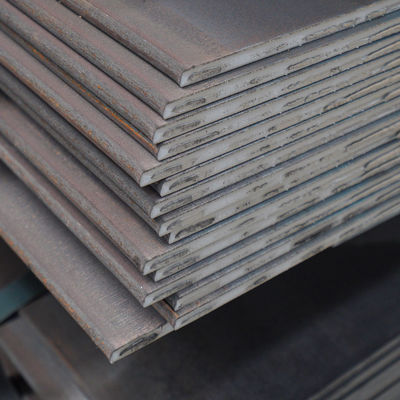 Plaque en acier au carbone d'une épaisseur de 1 pouce et 10 mm, laminée à chaud, plaque MS avec norme GB Q195/Q235/Q235b/Q345/A36/SS400
