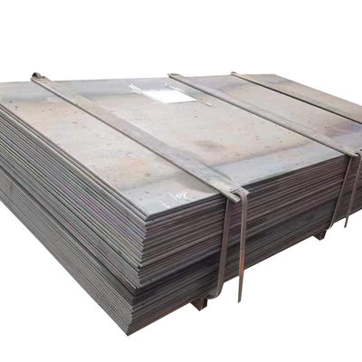 ASTM A36 Ss400 Q235b Plaque en tôle de fer 3 mm 5 mm 6 mm 8 mm Plaque en acier au carbone laminée à chaud Longueur selon votre demande Oui