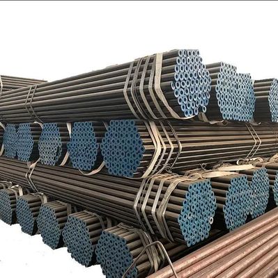 Pipe en acier rond sans soudure de 4 pouces fabriquée directement pour l'acier au carbone ASTM A106/A333/A53 ERW laminé à chaud