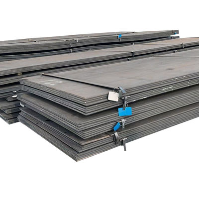 DC01-06 SS400 A36 Q235 Q345 HR Panneau de toiture en tôle métallique en acier chaud Plaque en acier au carbone Plaque en acier laminée à chaud Plaque en acier