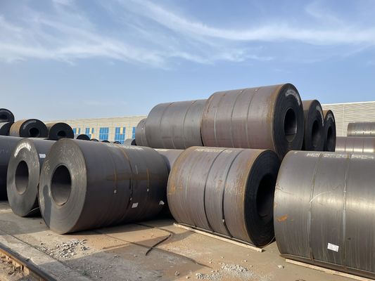 Plaque d'acier au carbone durable.Coil ASTM A36 Q235B HRC Coils d'acier 600-2000mm Largeur 3-20mm Épaisseur à des fins industrielles