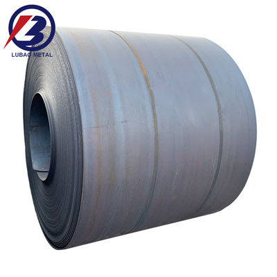 Résistance élevée ASTM A36 A283 A387 Q235 Q345 S235jr bobine en acier au carbone noir pour la fabrication de tuyaux en acier et de bobines laminées à chaud