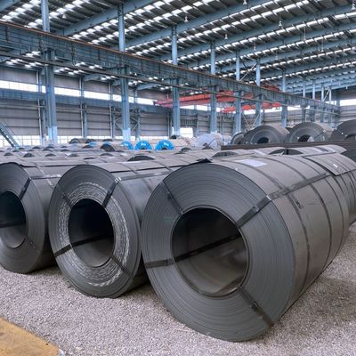 Résistance élevée ASTM A36 A283 A387 Q235 Q345 S235jr bobine en acier au carbone noir pour la fabrication de tuyaux en acier et de bobines laminées à chaud
