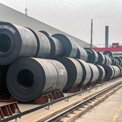 600-2000mm Largeur en acier au carbone noir laminé à chaud bobine HR bobines avec des réductions populaires et la technologie de la vente directe de l'usine