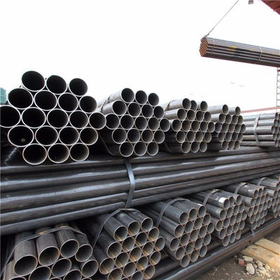 2.0-6.0 mm Épaisseur de paroi Sortie ASTM A36 Q345 Q235B tuyaux en acier soudés à couture droite pour le transport de pétrole et de gaz