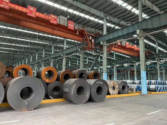 1.5 mm 2 mm 2,5 mm 3 mm 5 mm bobines en acier au carbone laminées à chaud HRC avec ASTM/AISI/SGCC/CGCC/TDC51DZM/TDC52DTS350GD/TS550GD/DX51D Z Q195-q345