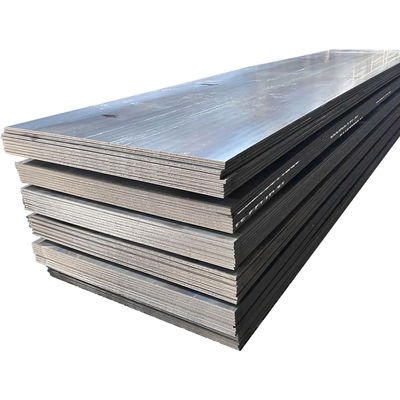 Plaques d'acier au carbone laminées à chaud A36 Ss400 Q235 Q355 Q345 1 mm 2 mm 3 mm d'épaisseur pour le traitement du décoiling