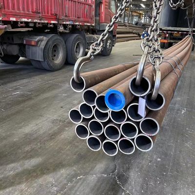 ASTM A283 T91 P91 4130 42CrMo 15CrM Pipe sans soudure en fer noir de carbone certifié RoHS facturation par poids réel certifié RoHS