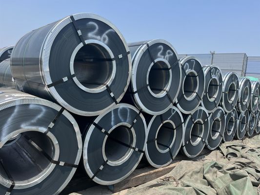 1250 Largeur HRC bobines en acier au carbone laminées à chaud avec coupe de pliage Services de soudage 2 mm 3 mm 5 mm Épaisseur de la peau Oui
