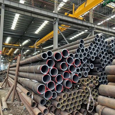 Pipe en acier au carbone sans soudure pour matériaux de construction et ingénierie de la construction Longueur 6,4 M Diamètre extérieur 21,3 1420 m