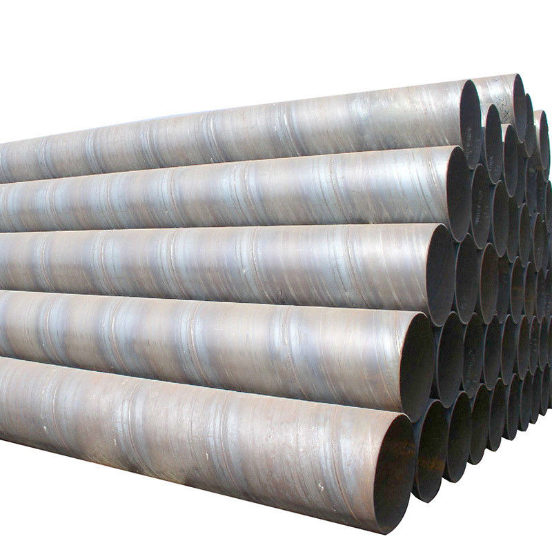 Pipe en acier au carbone soudé en spirale de qualité Q195-Q235 avec technologie de laminage à froid laminé à chaud et technique de laminage à froid