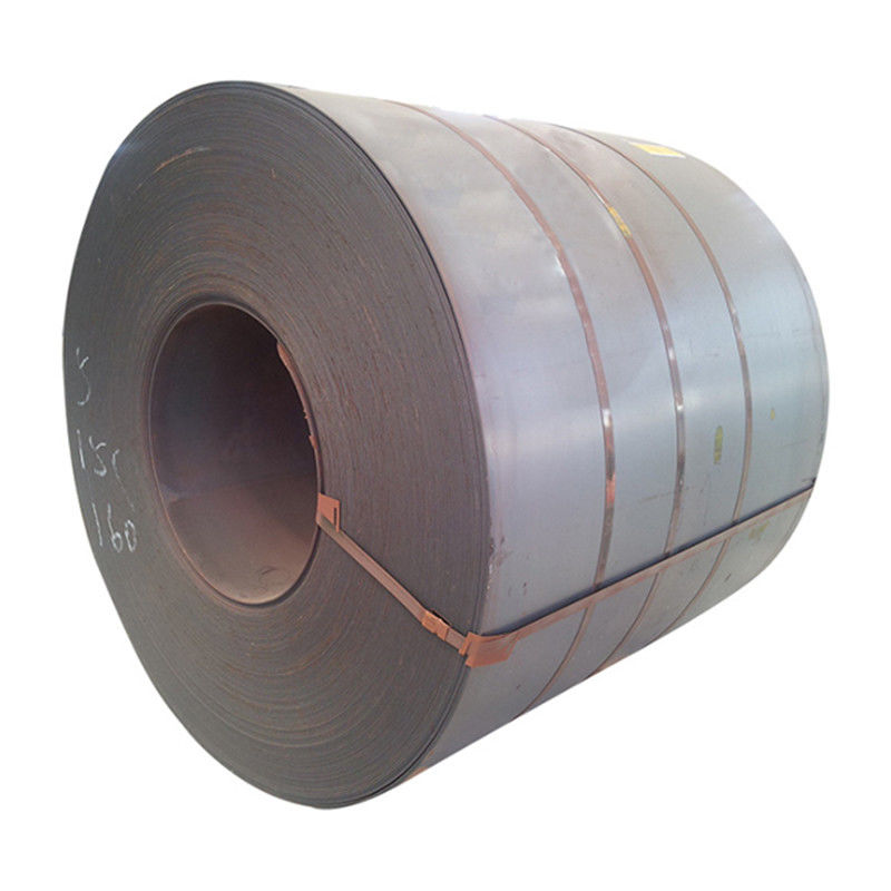 Ligne de production de tôles d'acier au carbone laminées à chaud certifiée ISO9001 pour une épaisseur de tôle de fer de 0,8 mm Coil Hrc A36 Q235 Q195