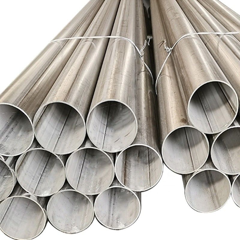 Pipe soudée à couture droite certifiée ISO9001 pour la construction de grand diamètre et les applications industrielles
