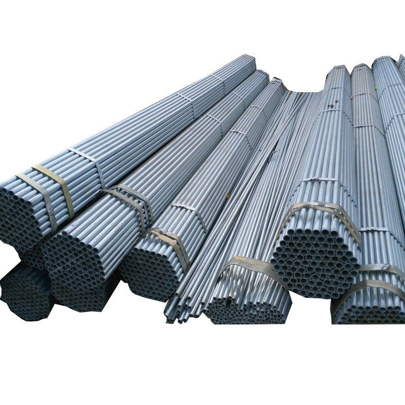Épaisseur de 1,2-2,2 mm Certificat ASTM AISI GI Tuyaux en fer galvanisé enduit de zinc pour matériaux de structure