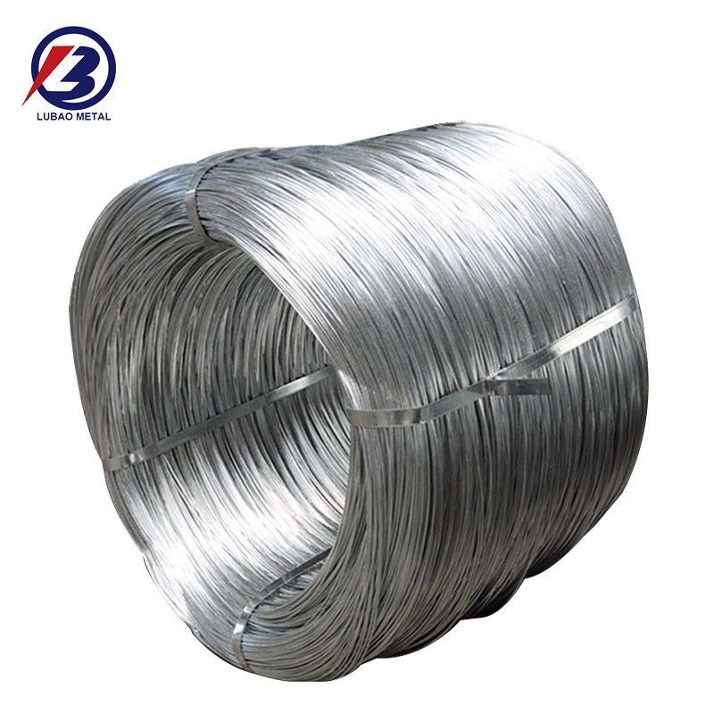 Z10 fil d'acier galvanisé GI fil de fer enduit de zinc pour 1 mm-16 mm de diamètre Q195 Q235 de qualité