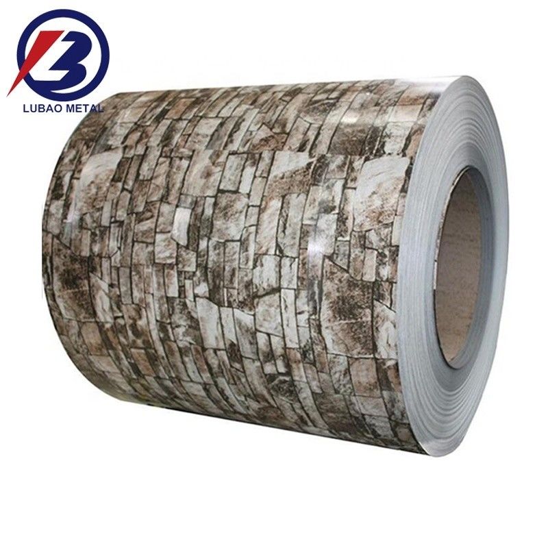 Coil d'acier laminé à froid PPGI prépeint pour matériaux de construction Longueur personnalisée et certifié ISO9001