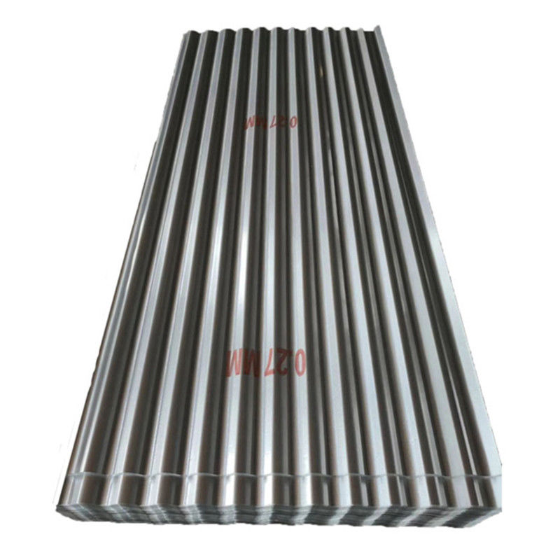 ASTM A653 G550 G350 CGCC SGCC DX51D DX52D Toiture en tôle ondulée en acier Service de traitement de tôle ondulée sur mesure