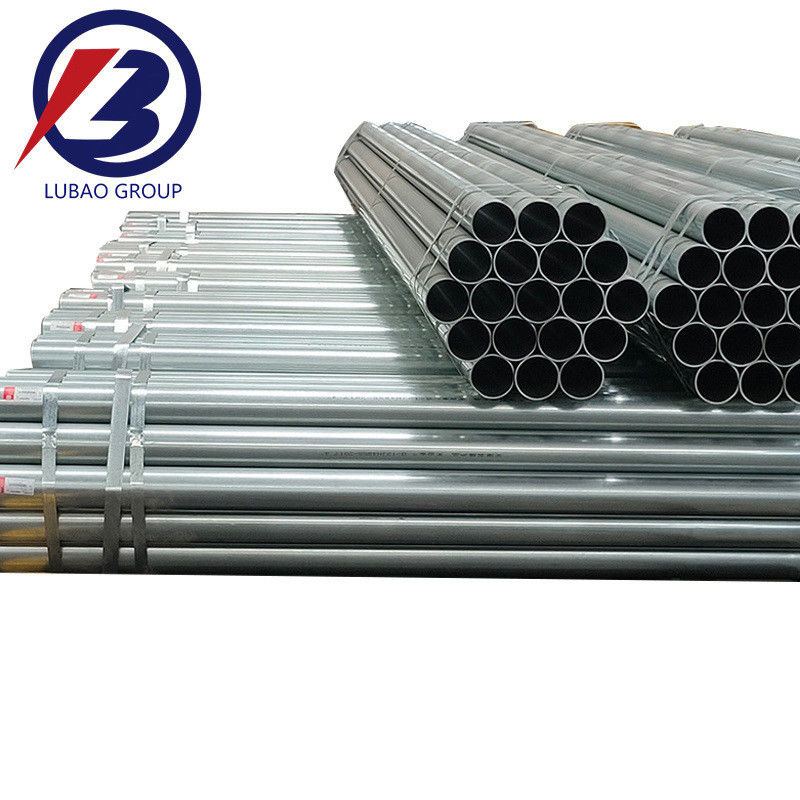 Pipe en acier galvanisé non allié pour serre Construction Service de soudage GI Pipe zinc 80g 6/12 mètres Longueur standard