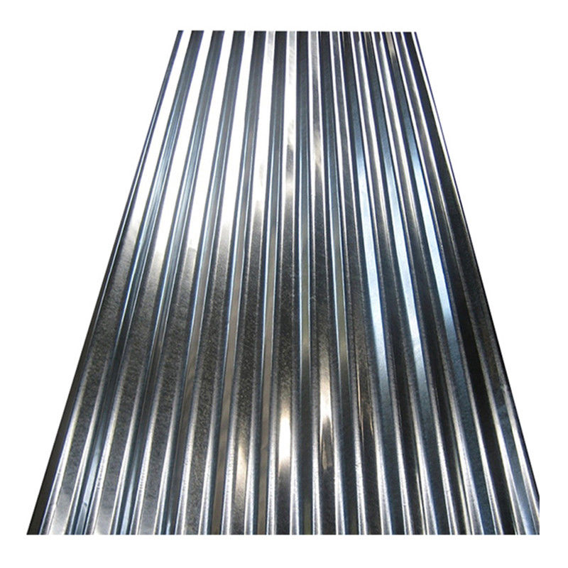 3601-3660 mm Longueur tôle ondulée galvanisée lourde épaisseur 1,2 mm G550 Z275 revêtement Longue portée Toiture tôle galvanisée
