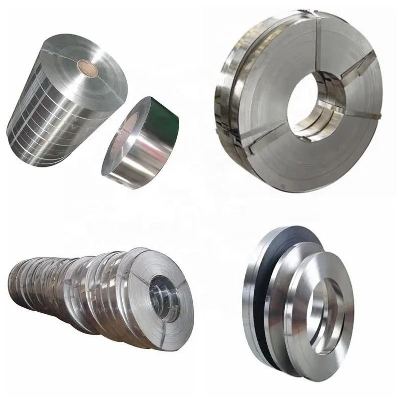 Service de décoiling laminé à froid 1,2 mm 2 mm épaisseur Slit Metal Coil bande d'acier galvanisé 0,7 mm épaisseur dans le CIF