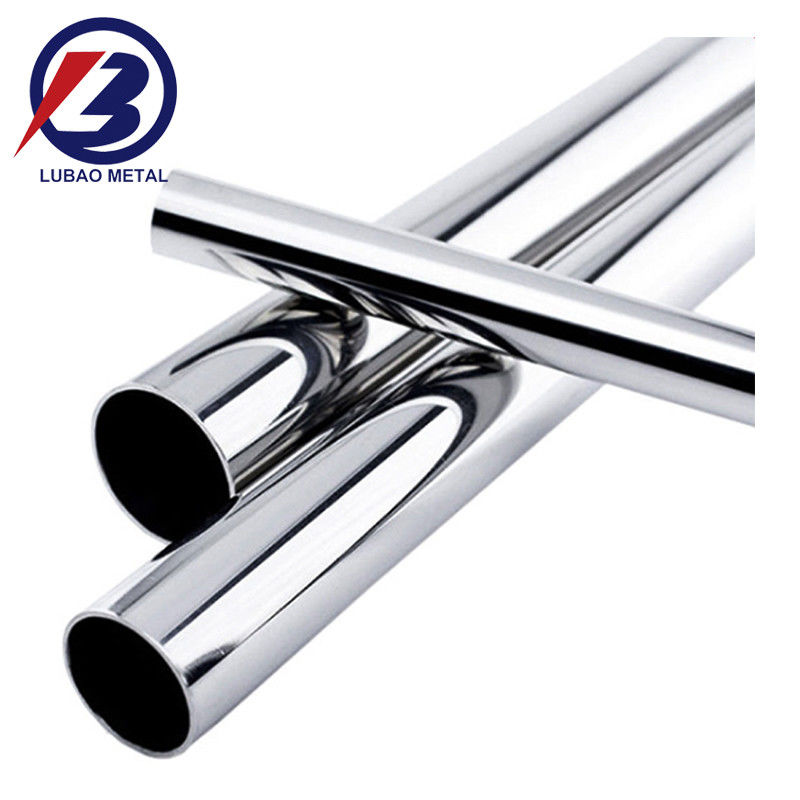 Pipe en acier inoxydable non allié ASTM 304 304L 316 316L pour la construction