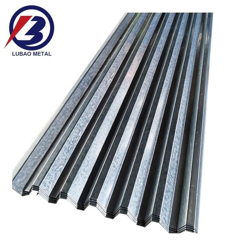 Service de traitement de flexion de toiture galvanisée feuille ondulée GB Standard 0,12 mm 0,35 mm épaisseur pour la toiture