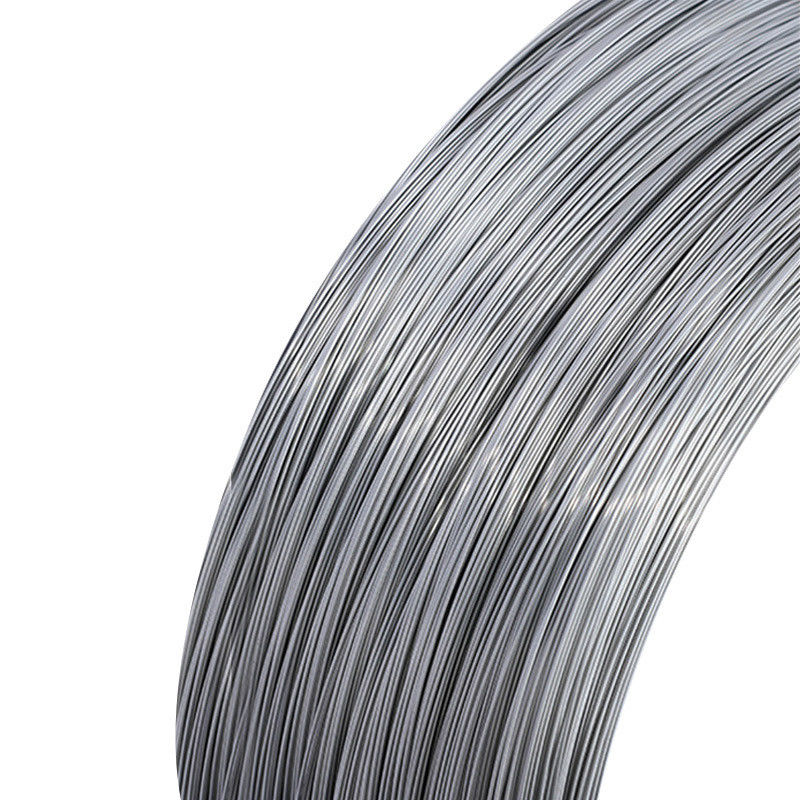 Résistance à la traction élevée 201 202 204 304 fil d'acier inoxydable 0,12 mm Toute taille service de traitement de décoiling Si Contenu 1.0