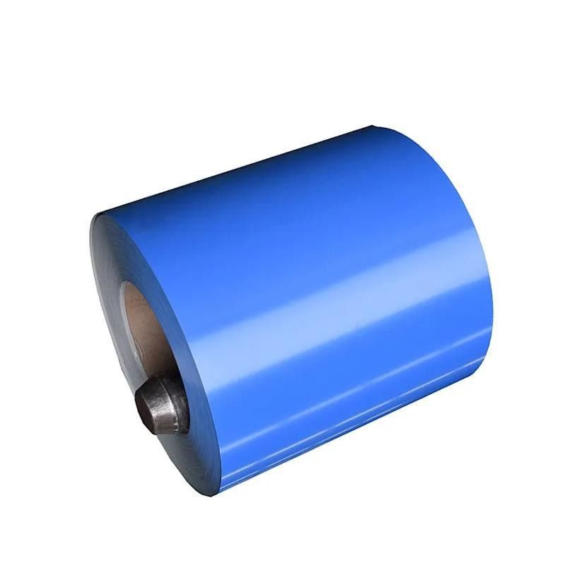 Service de soudage 0,25-0,8 mm Épaisseur DX51D Z DX52D Z DX53D Z PPGI PPGL bobine en acier couleur zinc-fluorocarbone plaqué en aluminium