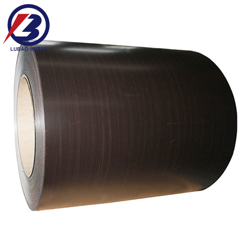 Z121-Z180 revêtement SGCC DX51D RAL feuille revêtue de couleur prépeinte bobine d'acier galvanisé PPGI bobine d'acier bobine d'acier zinc