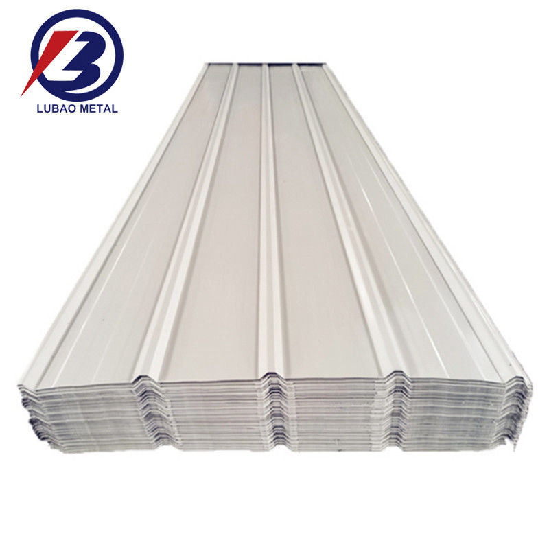 Technologie laminée à froid SGCC/SPCC/DX51D Carreaux de toiture de couleur prépeints ondulés PPGI tôle de toiture galvanisée Z30
