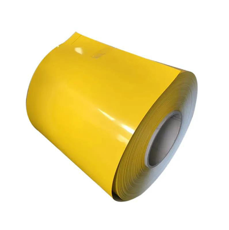 Service de traitement de soudage de rouleaux en alliage d'aluminium couleur revêtue de ral couleur pré-peinture bobine d'acier motif personnalisé