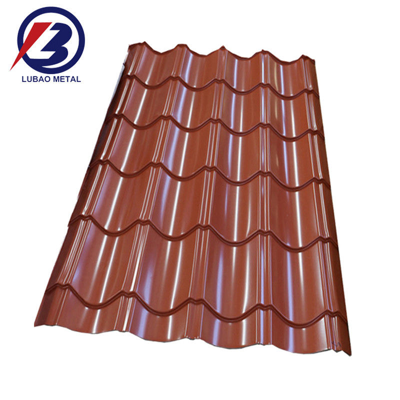 Matériaux de construction de toits PPGI en acier galvanisé galvanisé Zinc feuille métallique avec revêtement d'aluminium zinc