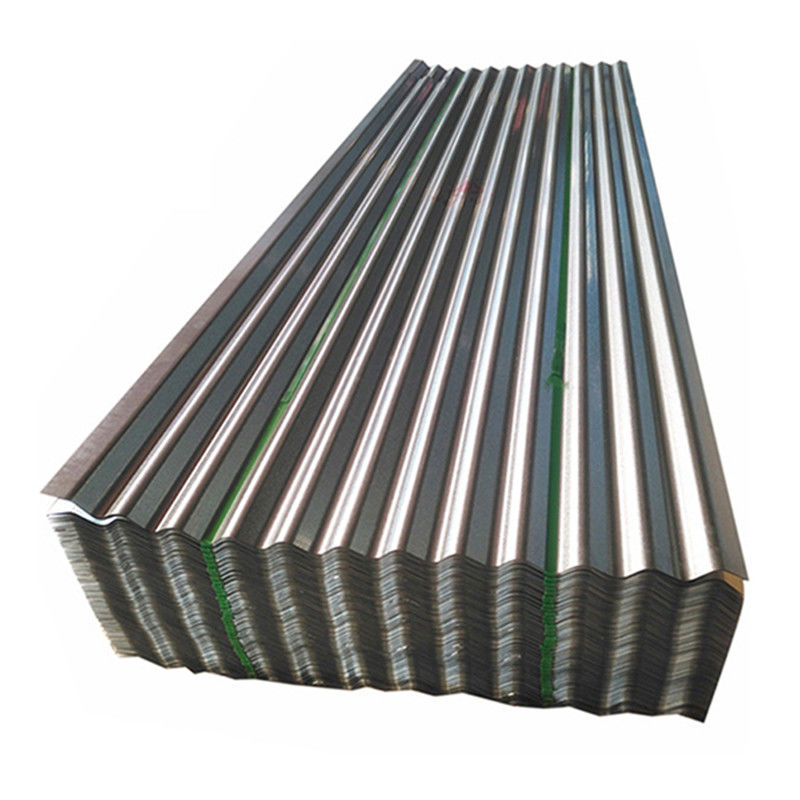 0.1-1mm Épaisseur de la feuille de toiture de couleur de zinc pour les matériaux de toiture ondulée galvanisée Spangle régulière