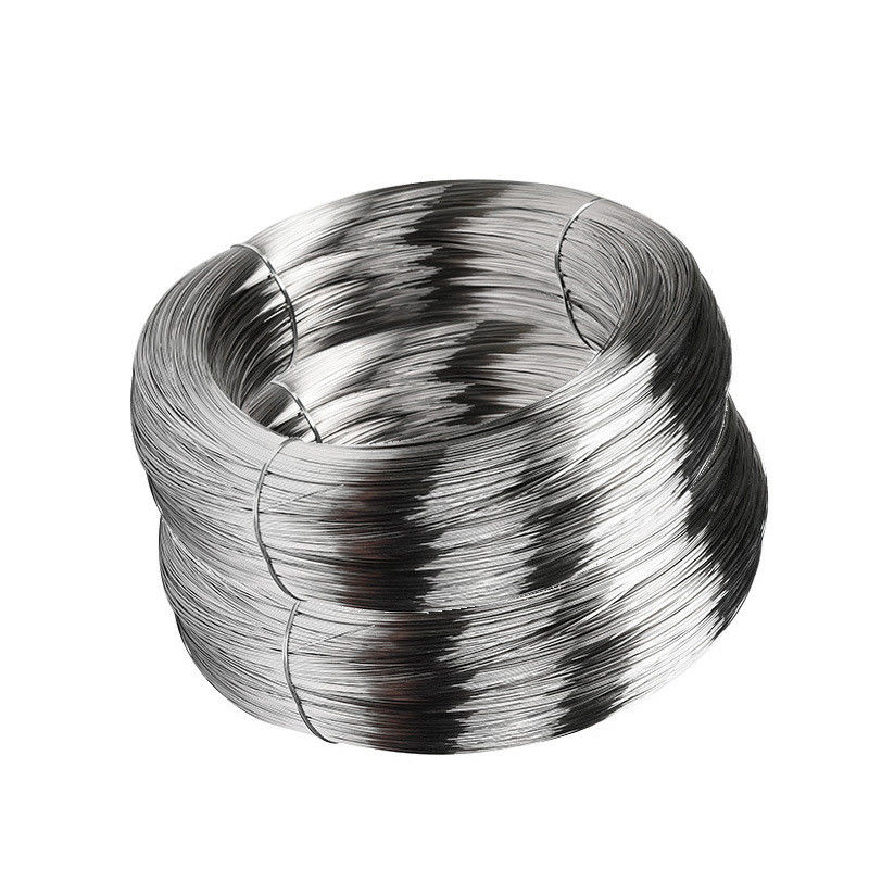 Affordable Aisi ASTM 201 302 304 316 Fil d'acier inoxydable recuit pour perforation à haute résistance à la traction et série 300