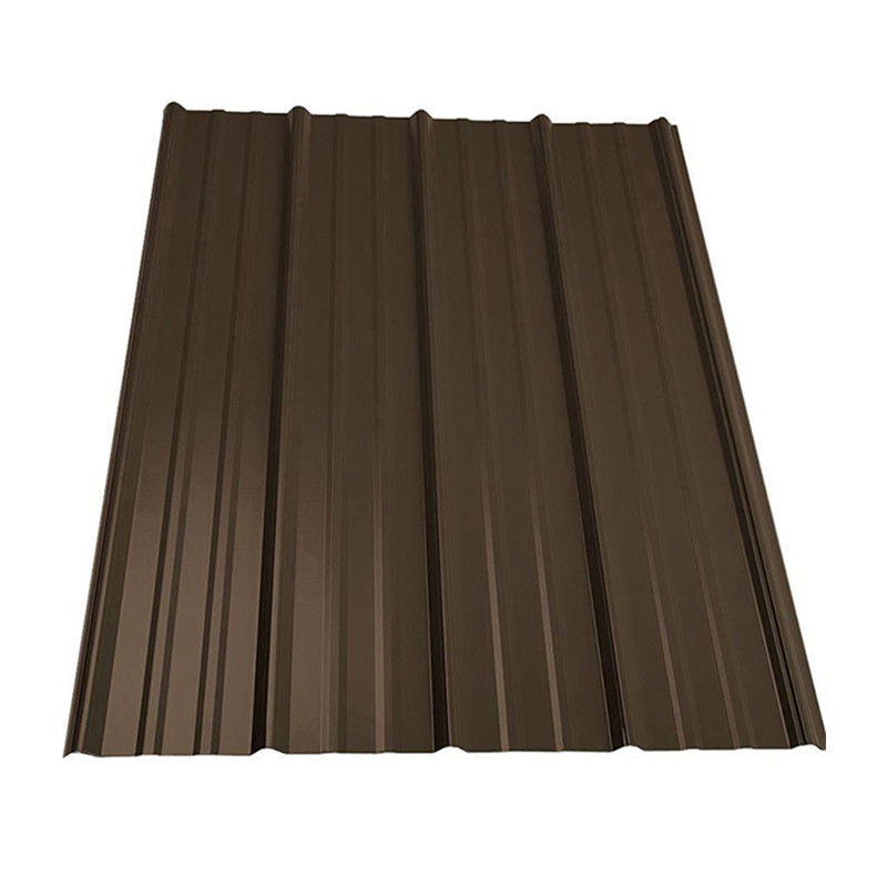 Couleur personnalisée Ral Décoiling GI PPGI PPGL 0,2-2,0 mm Dx51d Plaque de toiture revêtue de couleur Galvanisée Plaque de toiture métallique ondulée