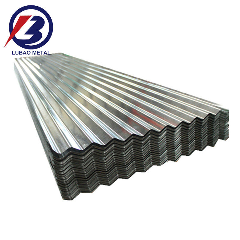 Plaques de toiture en zinc galvanisé galvanisé largeur 665-1100 mm revêtement en zinc 20-275 g/m2 pour de prime