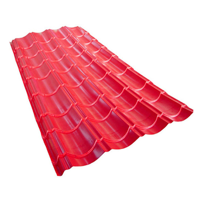 Technique de carreaux ondulés garantie 9002 9006 Plaque de toit en acier ondulé de couleur laminée à froid laminée à chaud et garantie