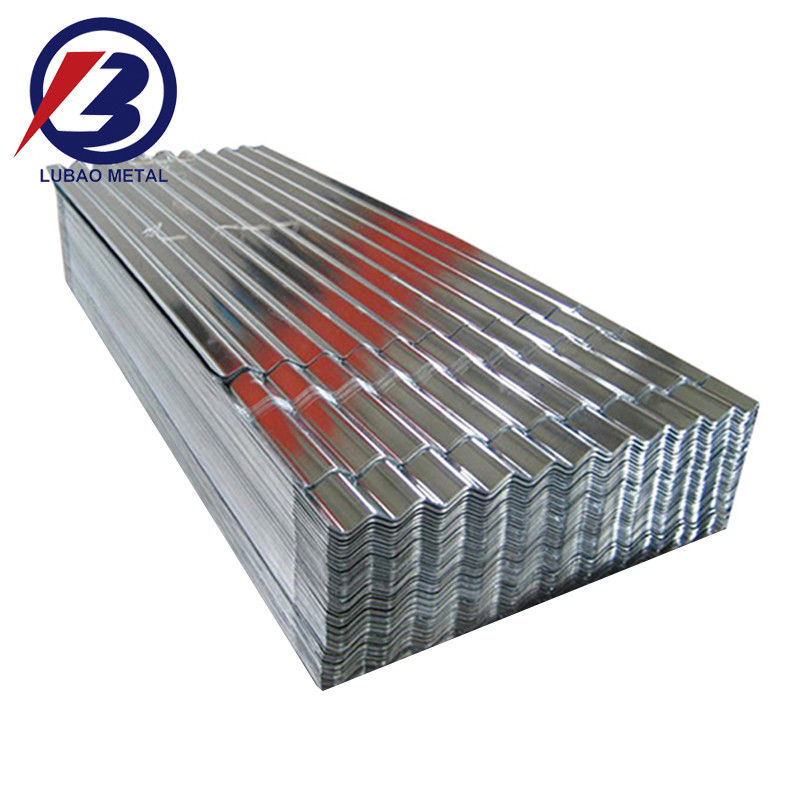 SGCC SPCC SECC 0,12 mm 0,35 mm Toiture galvanisée en tôle ondulée Passage de peau Oui, échantillon fourni