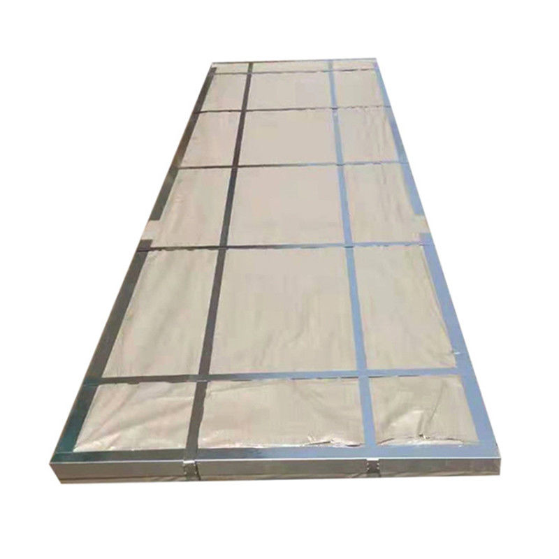 301 304 316 Plaque en acier inoxydable en BA 2B 8K Finition d'épaisseur de 0,3-0,6 mm et norme DIN EN 10088-2