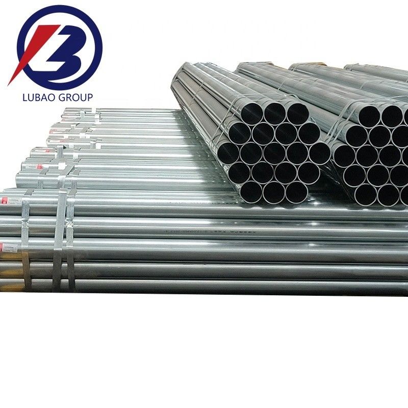 Tubes rondes galvanisées à chaud pour une résistance durable à la température et à la corrosion