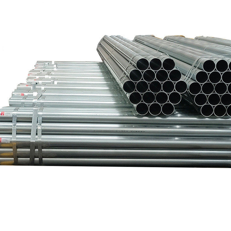 Installations structurelles Tubes ronds galvanisés trempés à chaud de 3 pouces OD avec revêtement d'épaisseur de 1,2 à 20 mm