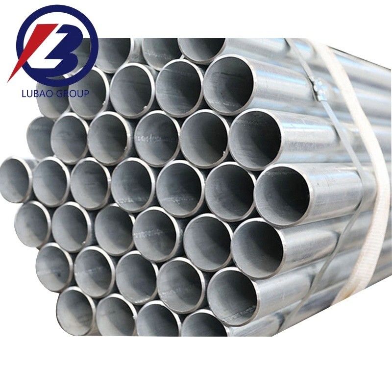 Pipe galvanisée trempée à chaud avec construction en acier soudé sur mesure et facturation