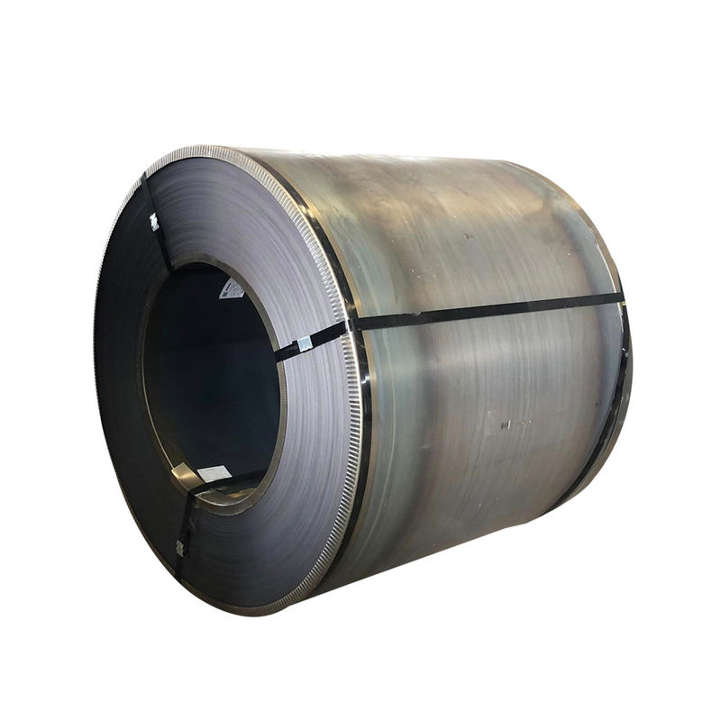 Coils d'acier laminés à chaud Q235 Q355 0,8 mm 0,9 mm 1 mm 1,5 mm 3 mm Coils d'acier au carbone avec service de perforation et certificat GS