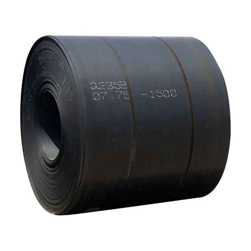 Service de traitement de perforation de bobines d'acier laminées à chaud A36 Q235B d'une épaisseur de 3 mm à 5 mm pour des applications structurelles