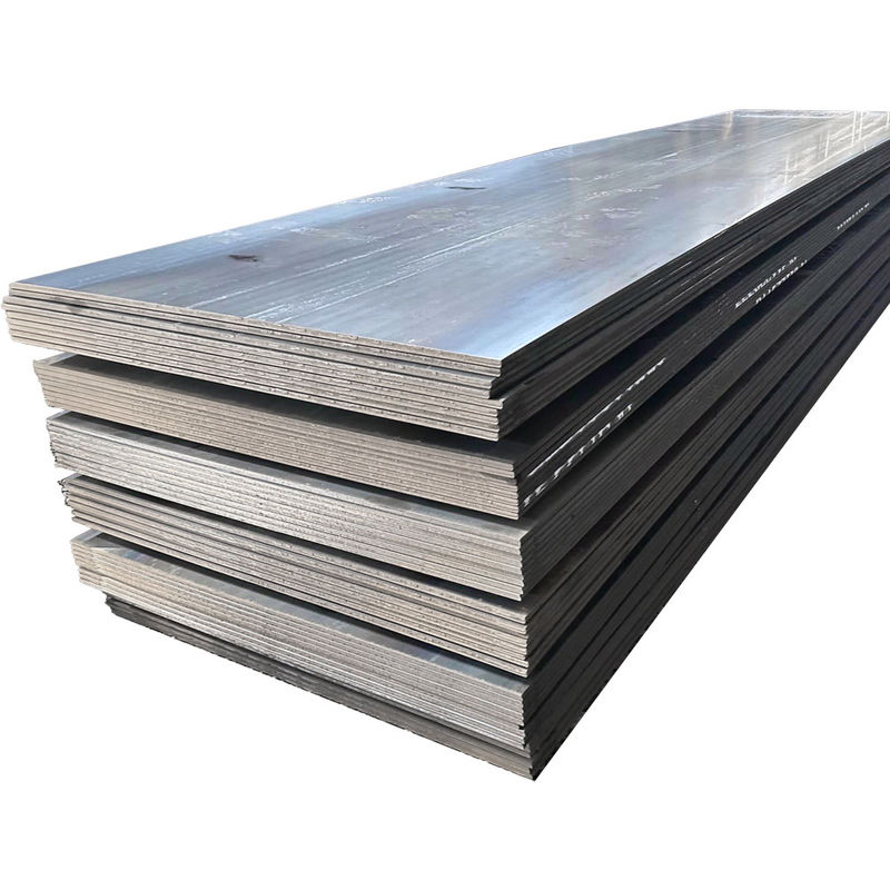 Plaques d'acier au carbone laminées à chaud A36 Ss400 Q235 Q355 Q345 1 mm 2 mm 3 mm d'épaisseur pour le traitement du décoiling