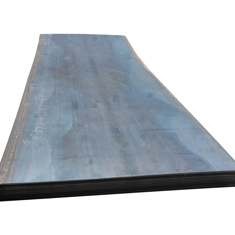 Fabrication de produits en acier laminé à froid HRC 6 mm à 20 mm Ms Plaque d'acier doux au carbone laminé à chaud Ss355jr St37 métal noir
